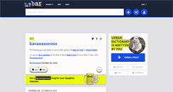 Desktop Screenshot of blog.urbandictionary.com